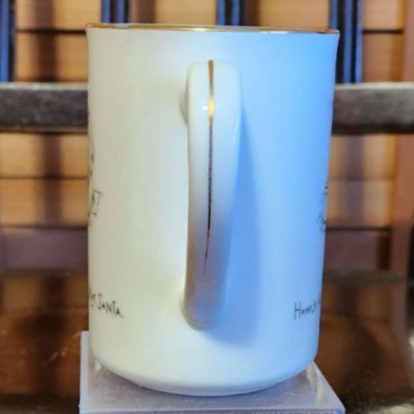 Honest Kids I'm Not Santa Merry Masterpieces First Edition 1999 Mug Lincoln - Picture 2 of 5